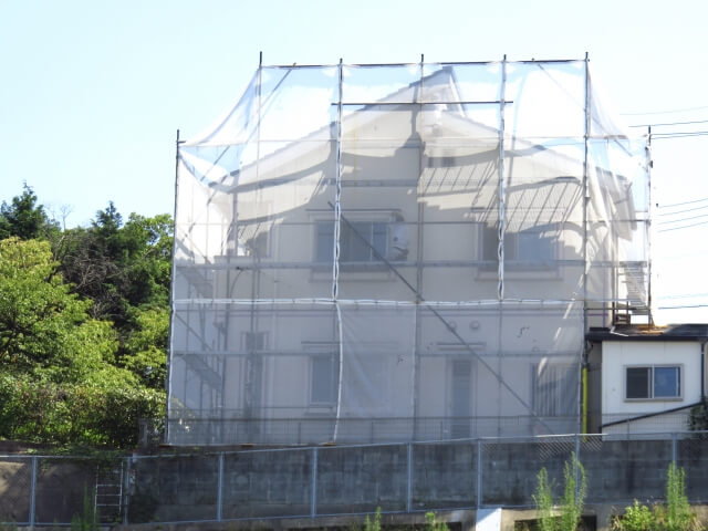 外壁塗装工事、愛知県愛知郡2